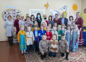 На базе детского сада села Кослан состоялась презентация Центра этнокультурного образования